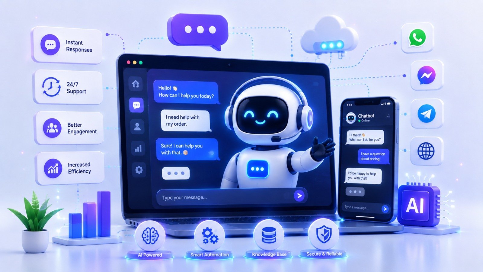 Chatbot Development — illustration